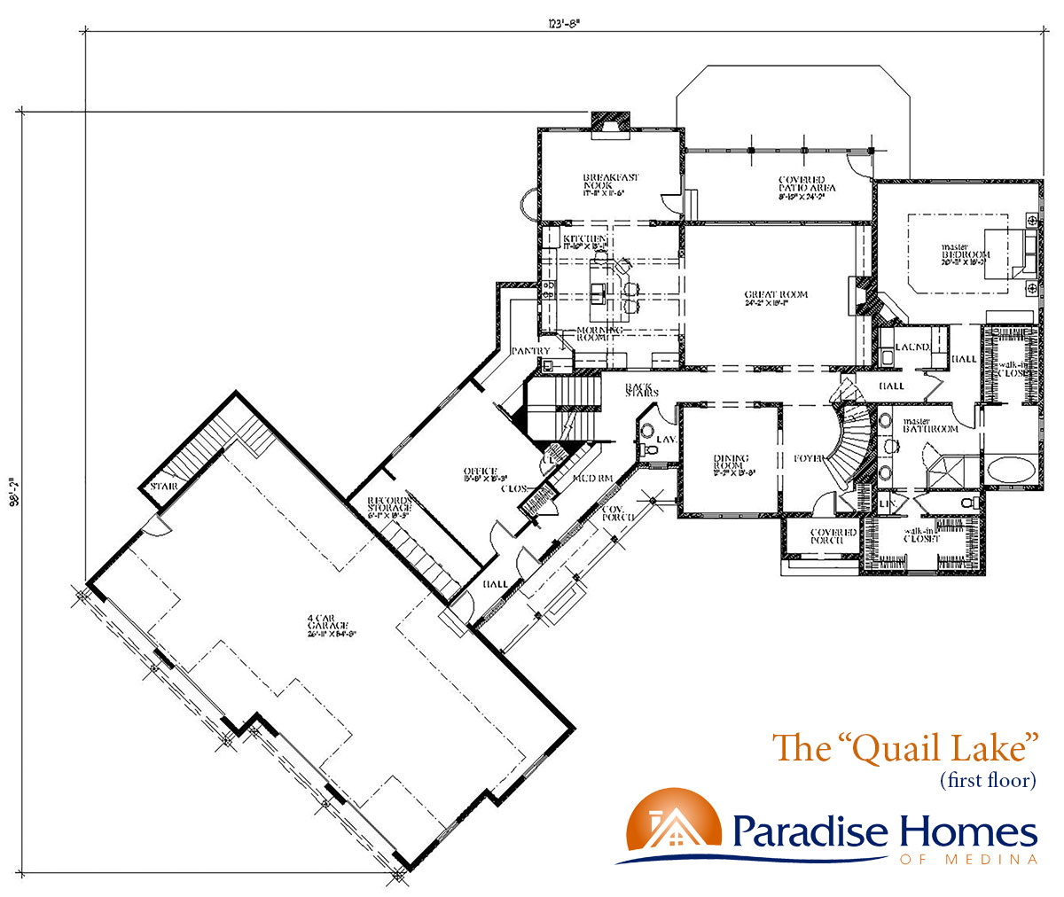Quail Lake Custom Home Paradise Homes of Medina